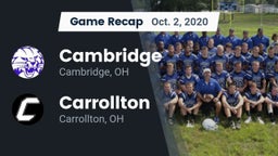 Recap: Cambridge  vs. Carrollton  2020