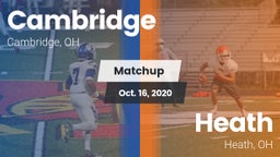 Matchup: Cambridge vs. Heath  2020