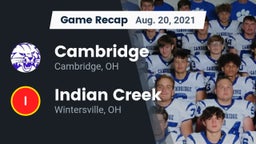 Recap: Cambridge  vs. Indian Creek  2021