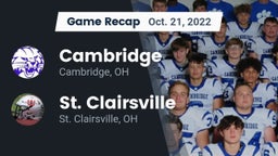 Recap: Cambridge  vs. St. Clairsville  2022