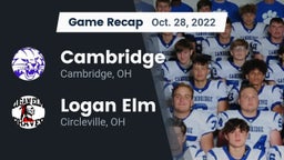 Recap: Cambridge  vs. Logan Elm  2022