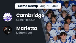 Recap: Cambridge  vs. Marietta  2023