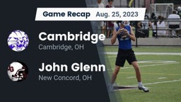 Recap: Cambridge  vs. John Glenn  2023
