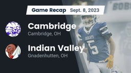 Recap: Cambridge  vs. Indian Valley  2023