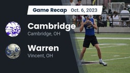 Recap: Cambridge  vs. Warren  2023