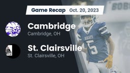 Recap: Cambridge  vs. St. Clairsville  2023