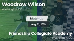 Matchup: Wilson  vs. Friendship Collegiate Academy  2019
