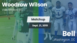 Matchup: Wilson  vs. Bell  2019