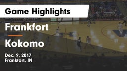 Frankfort  vs Kokomo  Game Highlights - Dec. 9, 2017