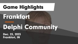 Frankfort  vs Delphi Community  Game Highlights - Dec. 23, 2023