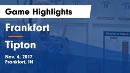 Frankfort  vs Tipton  Game Highlights - Nov. 4, 2017