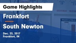 Frankfort  vs South Newton  Game Highlights - Dec. 23, 2017