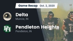 Recap: Delta  vs. Pendleton Heights  2020