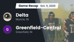 Recap: Delta  vs. Greenfield-Central  2020
