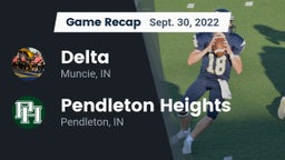 Recap: Delta  vs. Pendleton Heights  2022