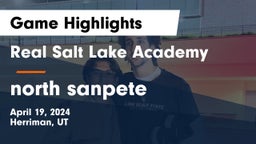Real Salt Lake Academy vs north sanpete Game Highlights - April 19, 2024
