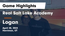 Real Salt Lake Academy vs Logan  Game Highlights - April 20, 2024