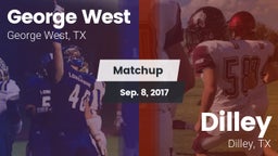 Matchup: George West vs. Dilley  2017