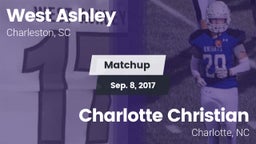 Matchup: West Ashley High vs. Charlotte Christian  2017