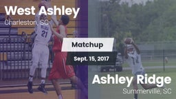 Matchup: West Ashley High vs. Ashley Ridge  2017