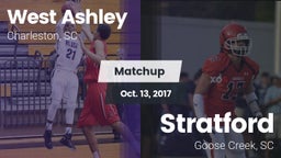 Matchup: West Ashley High vs. Stratford  2017