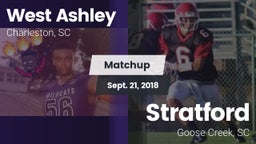 Matchup: West Ashley High vs. Stratford  2018