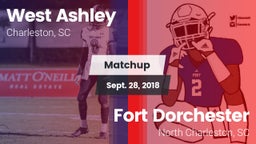 Matchup: West Ashley High vs. Fort Dorchester  2018