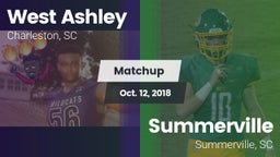 Matchup: West Ashley High vs. Summerville  2018