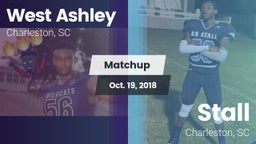 Matchup: West Ashley High vs. Stall  2018