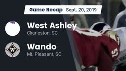 Recap: West Ashley  vs. Wando  2019