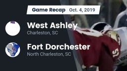 Recap: West Ashley  vs. Fort Dorchester  2019