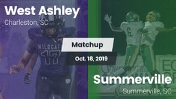 Matchup: West Ashley High vs. Summerville  2019