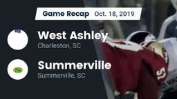 Recap: West Ashley  vs. Summerville  2019