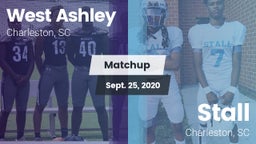 Matchup: West Ashley High vs. Stall  2020