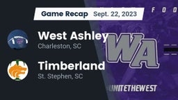 Recap: West Ashley  vs. Timberland  2023