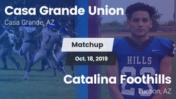 Matchup: Casa Grande Union vs. Catalina Foothills  2019