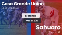Matchup: Casa Grande Union vs. Sahuaro  2019