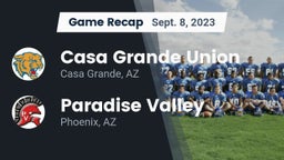 Recap: Casa Grande Union  vs. Paradise Valley  2023