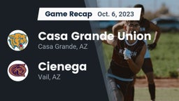 Recap: Casa Grande Union  vs. Cienega  2023