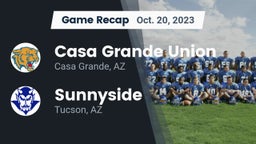 Recap: Casa Grande Union  vs. Sunnyside  2023