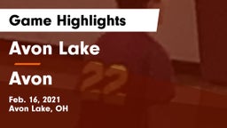 Avon Lake  vs Avon  Game Highlights - Feb. 16, 2021