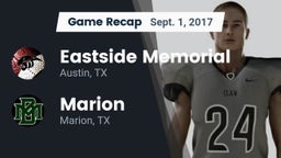 Recap: Eastside Memorial  vs. Marion  2017