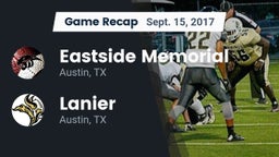 Recap: Eastside Memorial  vs. Lanier  2017