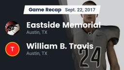 Recap: Eastside Memorial  vs. William B. Travis  2017