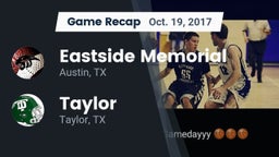 Recap: Eastside Memorial  vs. Taylor  2017