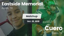 Matchup: Eastside Memorial vs. Cuero  2018
