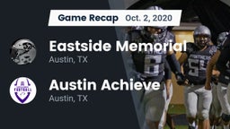 Recap: Eastside Memorial  vs. Austin Achieve 2020