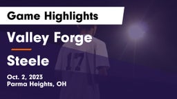 Valley Forge  vs Steele  Game Highlights - Oct. 2, 2023