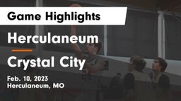 Herculaneum  vs Crystal City  Game Highlights - Feb. 10, 2023