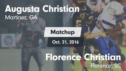 Matchup: Augusta Christian vs. Florence Christian  2016